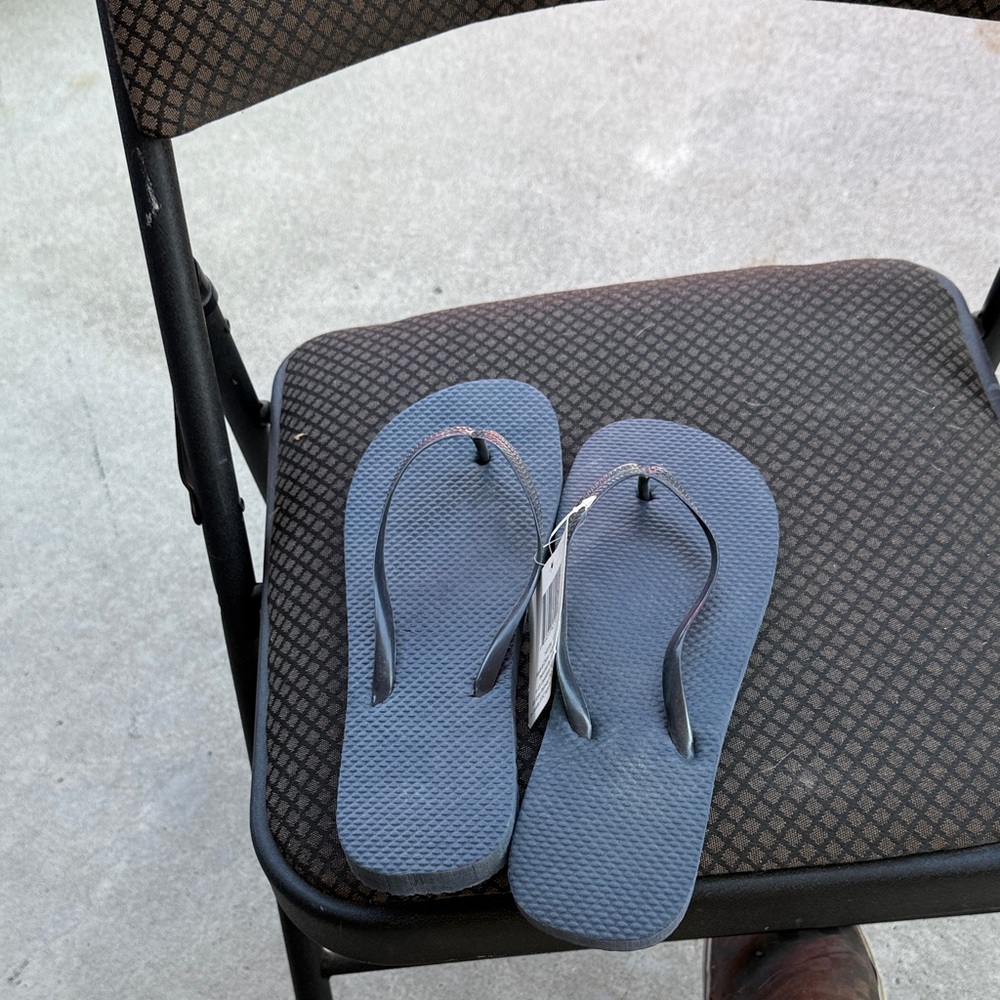 Casual Navy Flip Flops